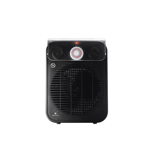 Image of Electroline FHE224T stufetta elettrica Interno Bianco 2000 W Riscaldatore ambiente elettrico con ventilatore