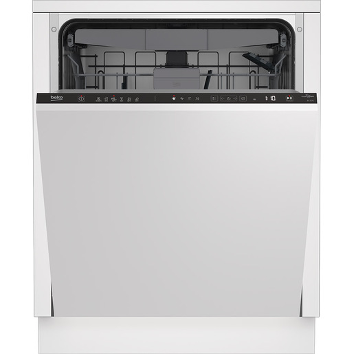 Beko b300 Lavastoviglie a scomparsa totale 60 cm, Classe D, 45dBA, 15 coperti, 6 programmi