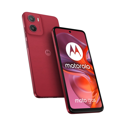 Image of Motorola moto g05 16,9 cm (6.67'') Doppia SIM Android 15 4G USB tipo-C 4 GB 128 GB 5200 mAh Rosso