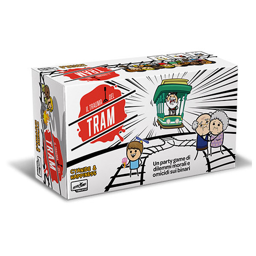 Image of        Asmodee Il Trauma del Tram Gioco di carte per festa