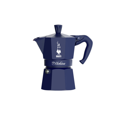 Image of Bialetti 0005411 caffettiera manuale Moka 0,118 L Blu