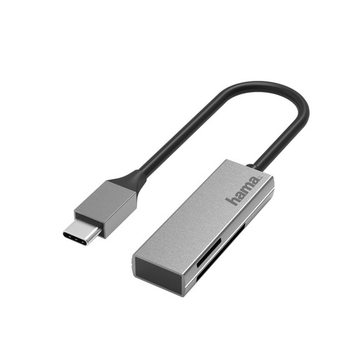 Image of Hama Lettore USB 3.0 Type C, alluminio, SD/Micro SD