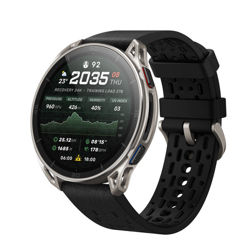 Amazfit Cheetah 2 Ultra 3,81 cm (1.5") AMOLED Digitale 480 x 480 Pixel Touch screen Titanio Wi-Fi GPS (satellitare)