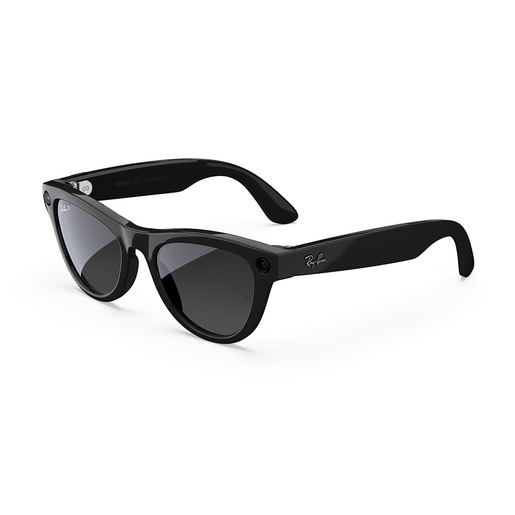 Image of Ray-Ban Meta Skyler (Gen 2) - Nero lucido, Lenti grafite sfumata polarizzate