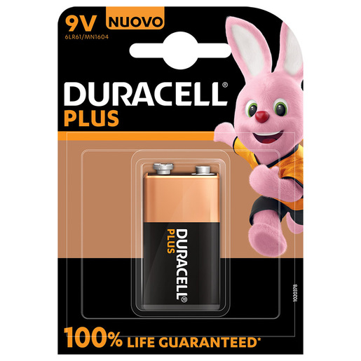 Image of Duracell Plus 100 9V B1 x10