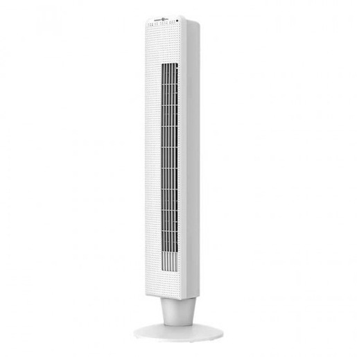 Image of Electroline Ventilatore a torre 100cm ionizzatore telecomando bianco