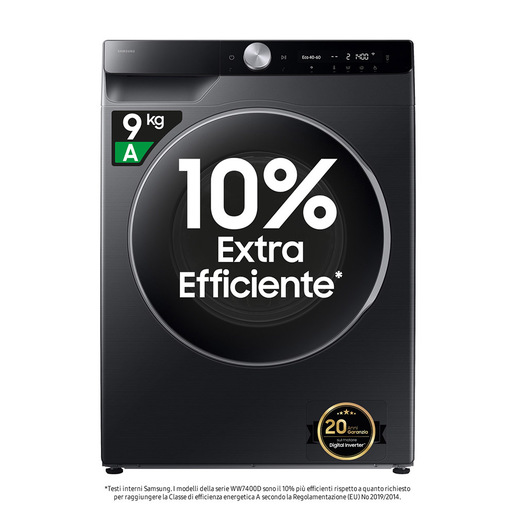 Samsung Lavatrice AI Control Ecodosatore 9Kg WW90DG6U85LBU3