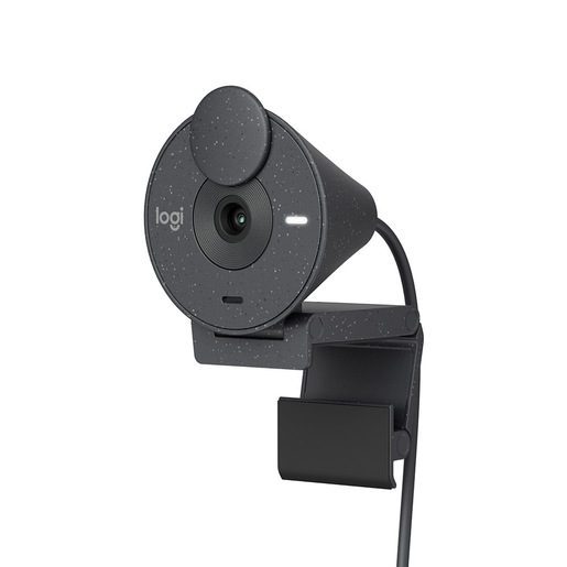 Image of Logitech Brio 300 webcam 2 MP 1920 x 1080 Pixel USB-C Grafite