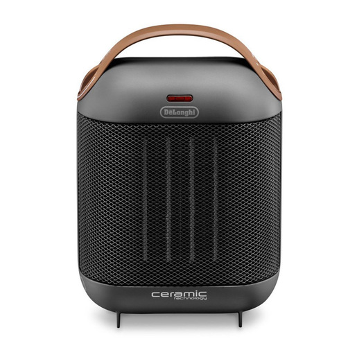 Image of De’Longhi HFX30C18.AG Interno Nero, Grigio 1800 W Riscaldatore ambiente elettrico con ventilatore