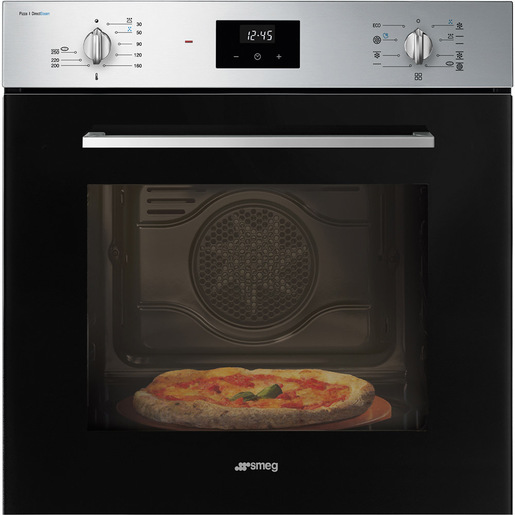 Smeg SF6400S1PZXN forno 65 L Nero, Acciaio satinato