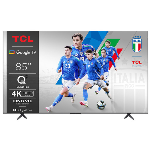 Image of TCL C65 Serie C6 Smart TV QLED 4K 85'' 85C655, audio Onkyo con subwoofer, Dolby Vision - Atmos, Google TV