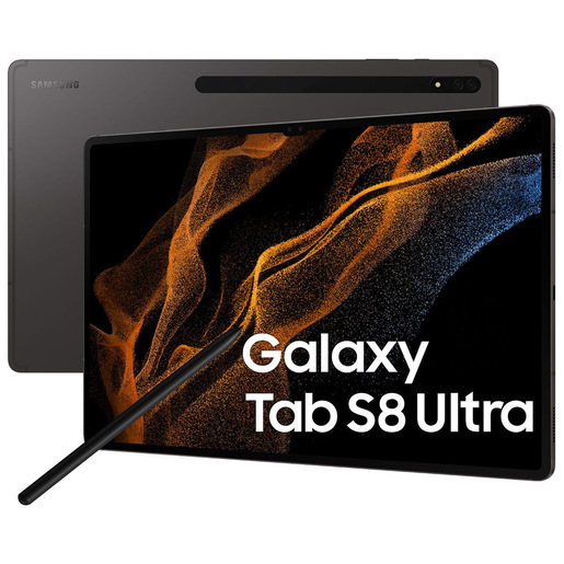 Samsung Galaxy Tab S8 Ultra Tablet Android 14.6 Pollici 5G RAM 12 GB 256 GB Tablet Android 12 Graphite [Versione italiana] 2022