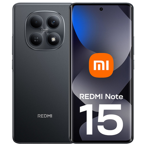 Image of Xiaomi Redmi Note 15 17,2 cm (6.77'') 4G 8 GB 256 GB 6000 mAh Nero