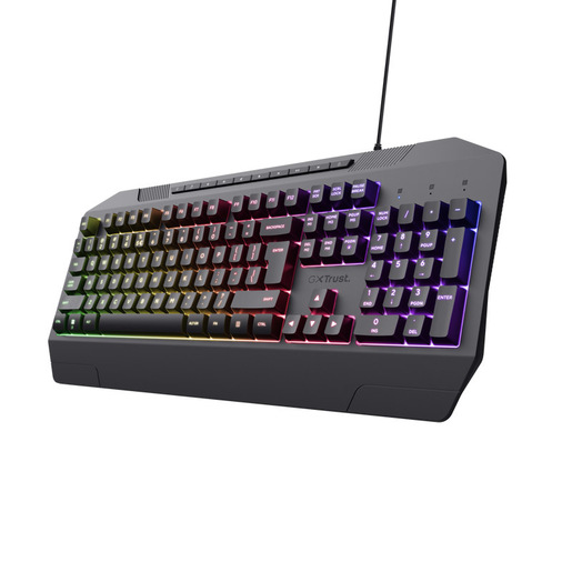 Image of Trust GXT 836 EVOCX tastiera Gaming QWERTY Italiano Nero