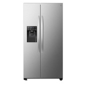 Electroline SSEHS70NXE0 Frigorifero Side-By-Side Libera Installazione 562 L E Acciaio Inox-image