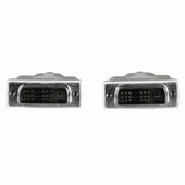 Hama Cavo Monitor DVI-D M/DVI-D M, 1,8 Metri, Single Link (18+1 Pin), 2 Ferrite, Grigio, 3 Stelle-image
