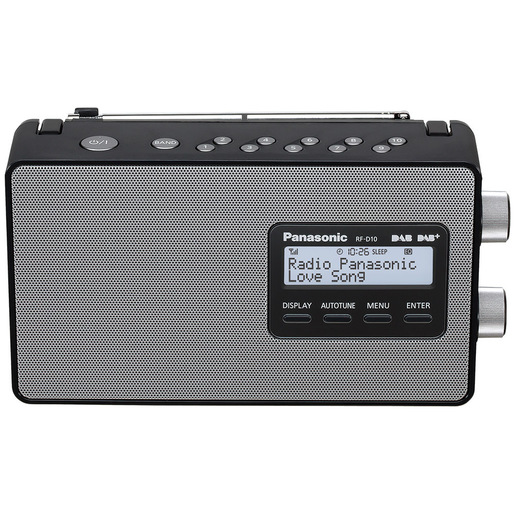 Image of Panasonic Radio Portatile FM/DAB+, Batteria/Corrente RF-D10