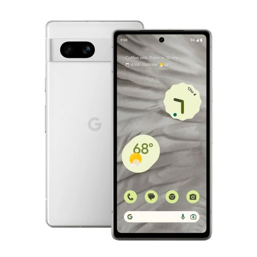 Image of Google Pixel 7a 15,5 cm (6.1'') Doppia SIM Android 13 5G USB tipo-C 8 GB 128 GB 4385 mAh Bianco