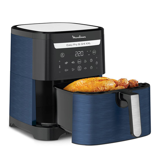 Image of Moulinex Easy Fry & Grill XXL Singolo 6,5 L Indipendente 1830 W Friggitrice ad aria calda Nero, Blu