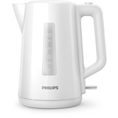 Philips Bollitore Elettrico - 1,7 L, Coperchio a Molla, Spia Luminosa, Base Girevole, Bianco (HD9318/00)-image