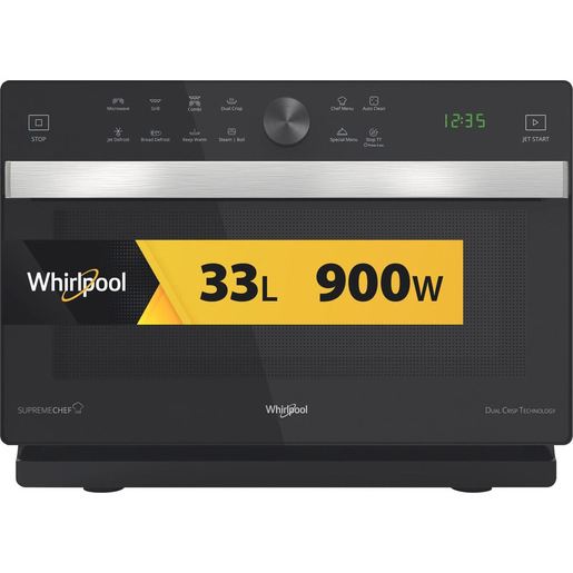 Whirlpool Supreme Chef Microonde a libera installazione - MWP 337 SB
