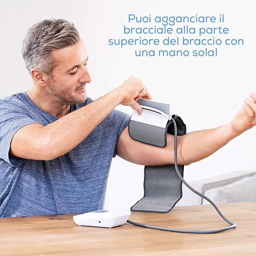 Image of Beurer BM 51 EasyClip Misuratore di Pressione da Braccio Applicabile con una Sola Mossa