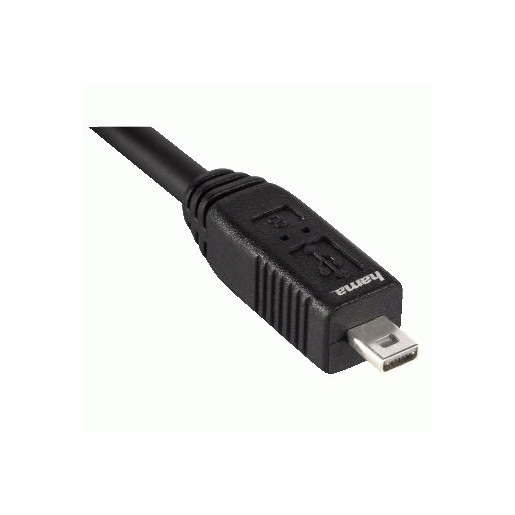 Image of Hama Cavo per Nikon USB A 2.0/Mini USB B 2.0 (B8 pin), 1,8 metri, nero