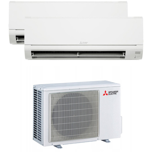 Image of Mitsubishi Electric Dualsplit 1200+12000BTu DW