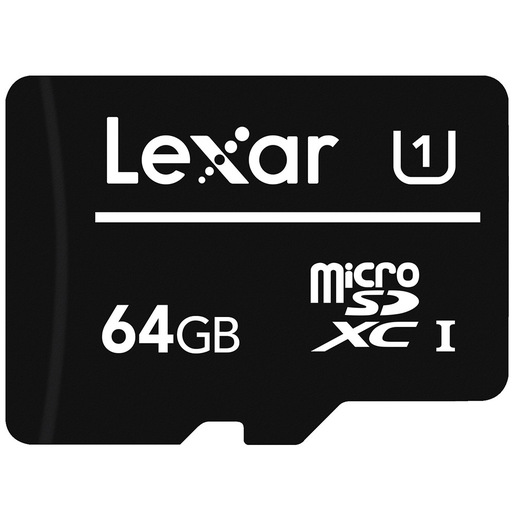 Image of        64GB MICROSDXC CL 10 NO ADAPTER Black