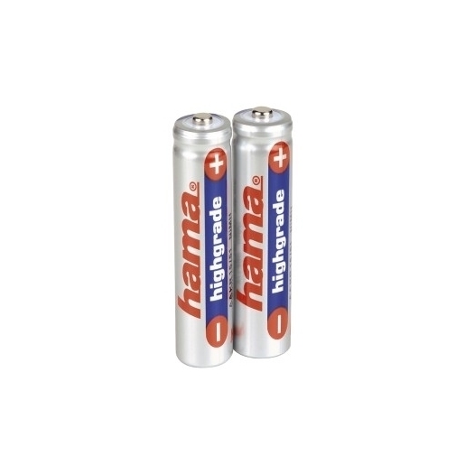 Image of Hama 2x AAA NiMH Batteries Batteria ricaricabile Nichel-Metallo Idruro