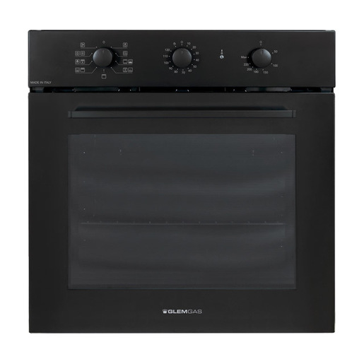 Image of Glem Gas GFX92NC-S6 forno 64 L 2870 W Nero, Carbonio