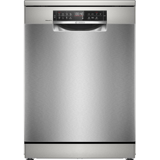 Image of Bosch Serie 8 SMS8ECI02E Lavastoviglie da libera installazione 60 cm Acciaio spazzolato anti-impronta Classe A