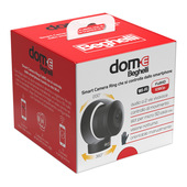 Beghelli - Webcam Full HD 1080p, Telecamera Wifi Interno, Controllo Remoto, 2MP, Orientabile, Visione Notturna, Sensore Movimento, App dom-e, Audio Superiore, Gruppo-image