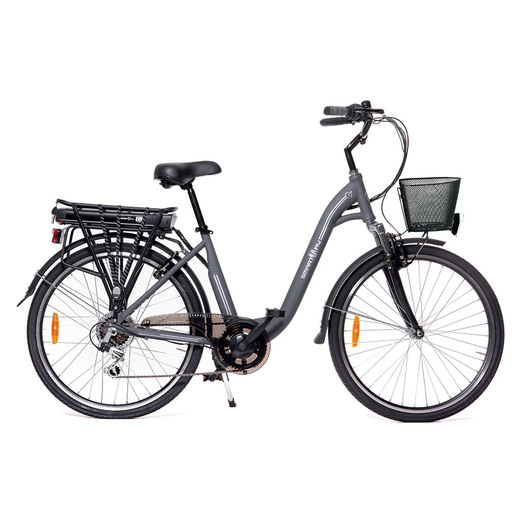 Image of Smartway C4-L1SC-G bicicletta elettrica Grigio Acciaio 66 cm (26'') 25