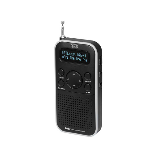 Image of Trevi DAB 7F90 R Portatile Digitale Nero