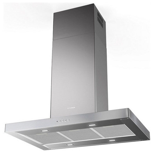 Image of FABER S.p.A. COMFORT ILOT X A90-FABER Cappa aspirante a isola Acciaio inox 720 m³/h