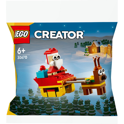 Image of LEGO Creator Avventura sulla slitta di Babbo Natale