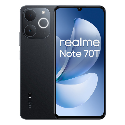 Image of realme Note 70T 17,1 cm (6.74'') Doppia SIM Android 15 4G USB tipo-C 4 GB 128 GB 6000 mAh Nero