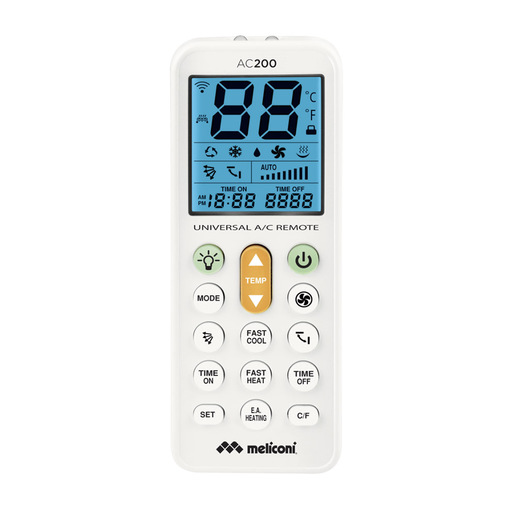 Image of Meliconi AC200 telecomando Aria condizionata Pulsanti