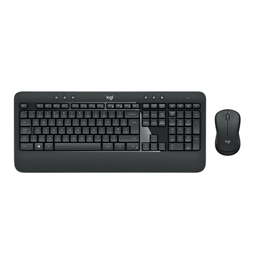 Logitech MK540 Advanced Combo Tastiera e Mouse Wireless per Windows, Ricevitore USB Unifying 2,4 GHz, Tasti di Scelta Rapida Multimediali, Durata Batt