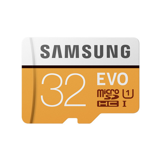 Image of Samsung EVO microSD Memory Card 32 GB