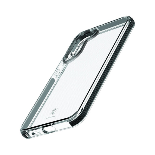 Cellularline Tetra Force Strong Guard - Galaxy A36/A56 Custodia flessibile ultra-protettiva, anti-shock con tecnologia antibatterica Microban integra