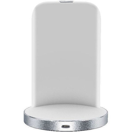 Image of WIRELESS CHARGER STAND KIT per iPhone X / 8 /8Plus Bianco