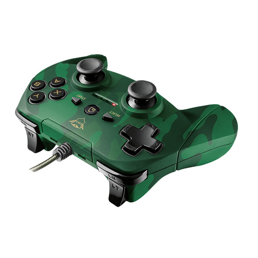 Image of        Trust GXT 540C Yula Nero, Verde RS-232 Gamepad PC, Playstation 3