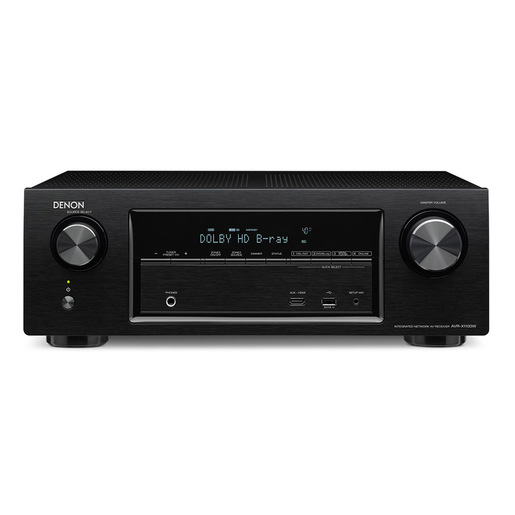 Image of Denon AVR-X1100W 80 W 7.1 canali Surround Compatibilità 3D Nero