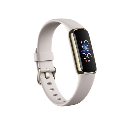 Fitbit Luxe Bundle AMOLED Braccialetto per rilevamento di attività Oro