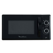 Moulinex MO20MGBL Forno A Microonde Nero Microonde Con Grill Superficie Piana 20 L 800 W-image