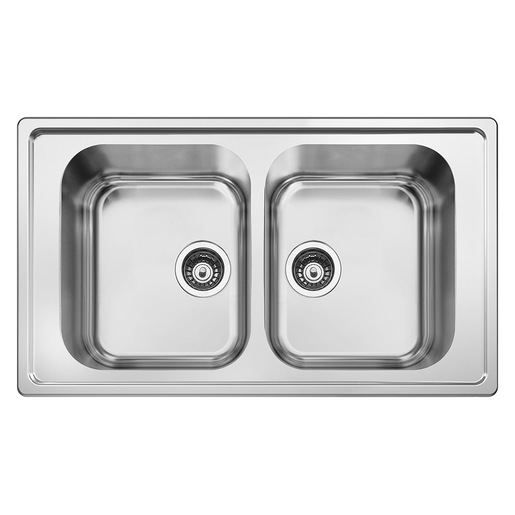 Image of Smeg LPR862 lavello Lavello ad incasso Rettangolare Acciaio inossidabile