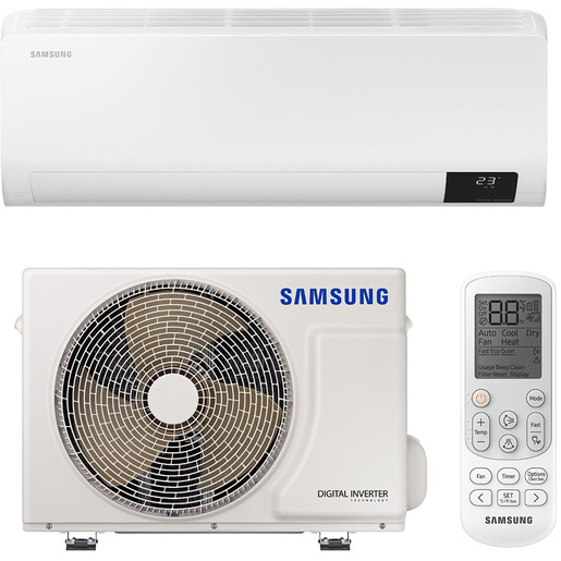 Samsung Monosplit 24000BTu Luzon AR24TXHZAWKNEU + AR24TXHZAWKXEU condizionatore fisso