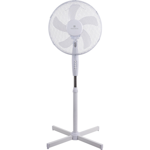 Image of Electroline Ventilatore a piantana 5 pale 35cm bianco